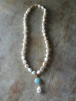 Francesca Lewis Kennedy - Eccentric Pearl Amazonite