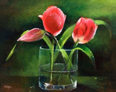 Maya Farber - Three Tulips 