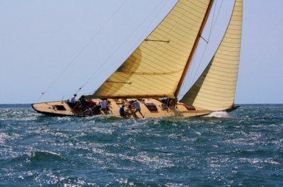 Louisa Gould  - America's Cup Yacht - Northern Lights