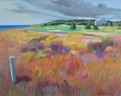 Nancy Furino - Golden Rod in Vineyard Field