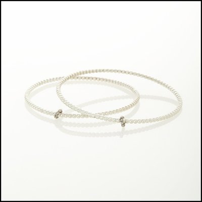 Francesca Lewis Kennedy - Petite Pave Diamond Bracelets