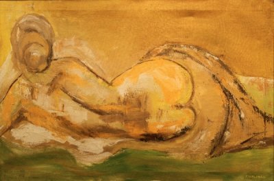 Ethel Grodsky - Golden Nude 