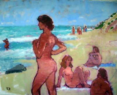 Kate Huntington - Sunbathers at Gay Head