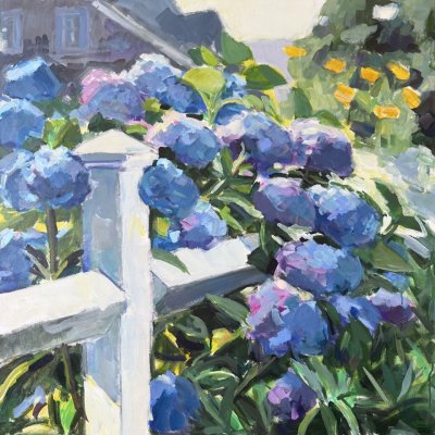 Mary Parkman - Along the Garden Path