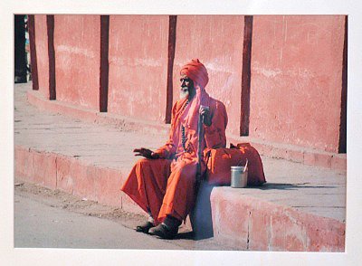 Jeanne Campbell - Holy Man in India
