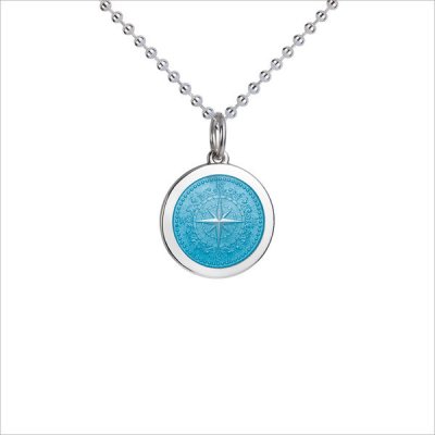 Colby Davis - Small Light Blue Compass
