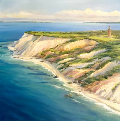 Teek Eaton - Koch - Birds Eye View of Aquinnah Cliffs