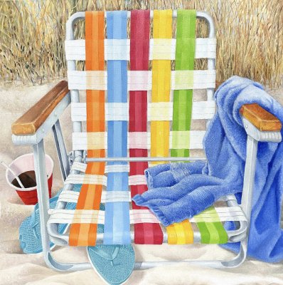 Robert Stickloon - Beach Chair