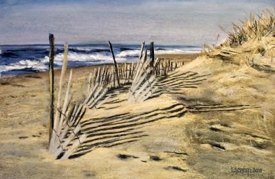 Leslie S. Smith - Beach Shadows