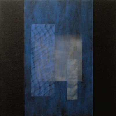 Joan Konkel - Black and Blue with Rectangles