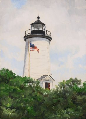 Linda Besse - Cape Pogue Lighthouse
