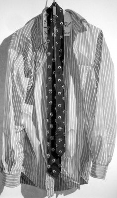 Robert Stickloon - Striped Shirt & Club Tie