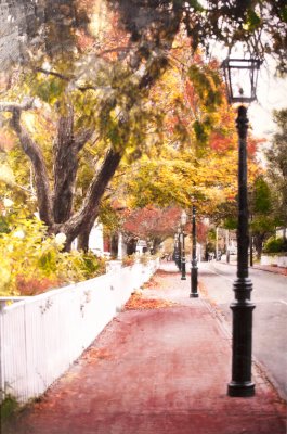 Debra Gaines  - Three Seasons Series: Approaching Edgartown, Autumn 