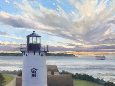 Teek Eaton - Koch - End of the Day at East Chop