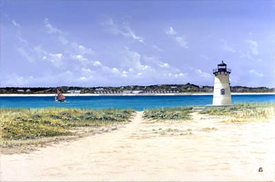 Christopher Crofton Atkins - Edgartown Light