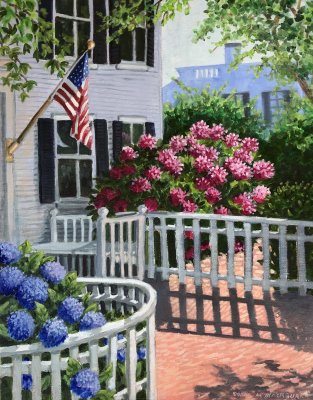 Donna M. Blackburn - Edgartown Summer Morning