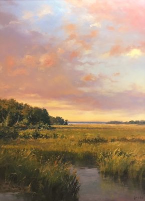 Paul Beebe - Evening on the Salt Marsh
