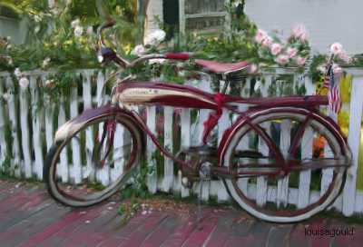 Louisa Gould - Ole Bike on the 4th of July
