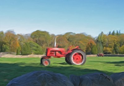 Louisa Gould - West Tisbury Tractor