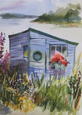 Gretchen Feldman - Fishing Shack