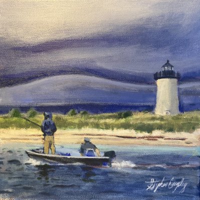 Stephen Engley - Fishing Before a Stormfront