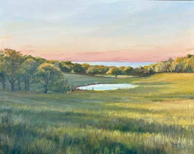 Teek Eaton - Koch - Morning Fog Burned off at Keith Farm