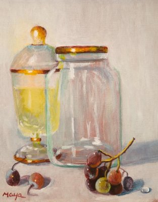 Maya Farber  - Grapes and Glass