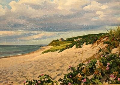 Marjorie Mason - Menemsha Beach Flowers
