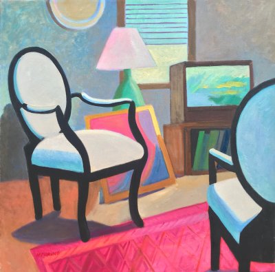 Nancy Furino - White Chair