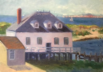 Nancy Furino - Coast Guard Station Menemsha