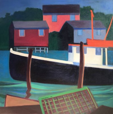 Nancy Furino - Fishing Boat Menemsha