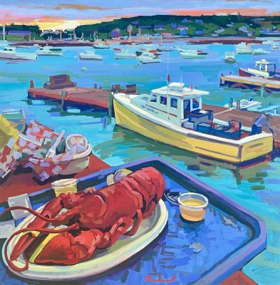 Nick Paciorek - Lobster Lunch on the Harbor