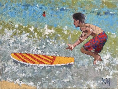 Kate Huntington - In the Surf