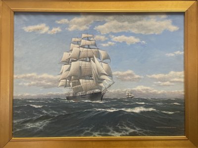 Charles Fran Kenney - Clipper Ship Red Jacket