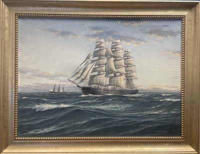 Charles Fran Kenney - Bell of the West - East Dennis Clipper Ship