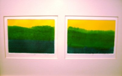 Lanny McDowell - Yellow Sky - Diptych