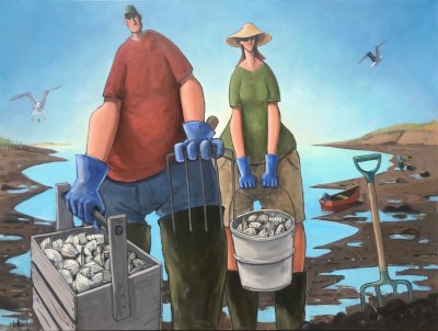 David Witbeck - Clam Digger Couple