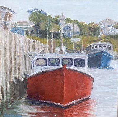 Christine Cathers-Donohue - Two Boats