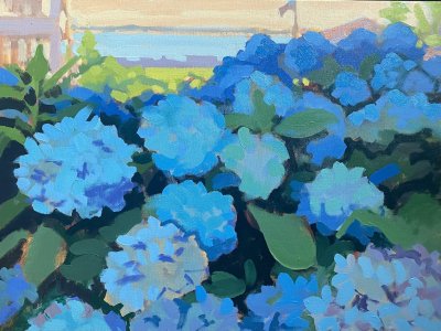 Nick Paciorek - Blue Hydrangea's