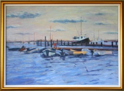 Frank Brunelle - Vineyard Haven Dinghy Dock