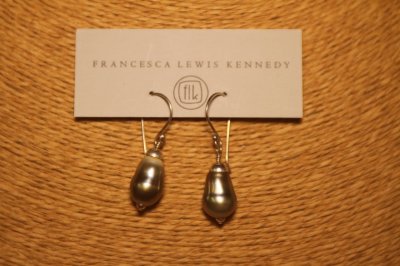 Francesca Lewis Kennedy - Creamy Dreamy Tahitian Drops Sterling