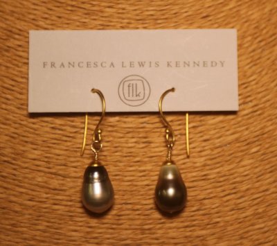 Francesca Lewis Kennedy - Creamy Dreamy Tahitian Drops Vermeil