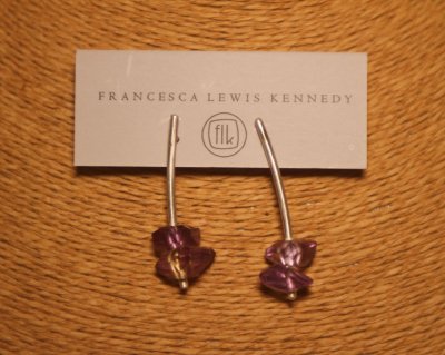 Francesca Lewis Kennedy - Sterling Sticks with Ametrine