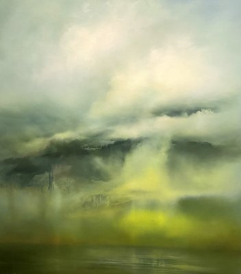 Susan Evans - Green on Still Water