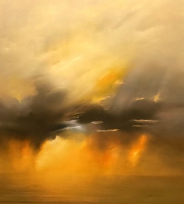 Susan Evans - Yellow Orange Late Day