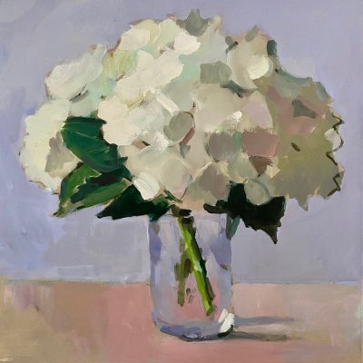 MARY PARKMAN - White Hydrangea