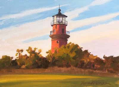Murray Taylor - Lighthouse at Golden Hour