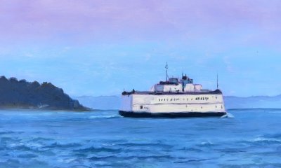 Christine Cathers Donohue - Morning Ferry Ride