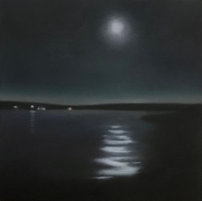 Christie Scheele - Moon Over Inlet