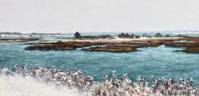 A. F. Cook - Snowy Marsh, Menemsha